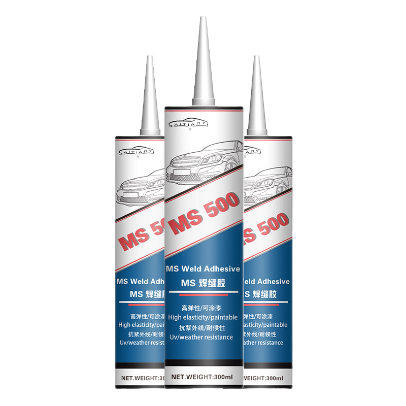 jieda Body weld adhesive MS302 300ml/pc*24pcs/ctn. Welding adhesive for metal universal adhesive Quick-drying adhesives