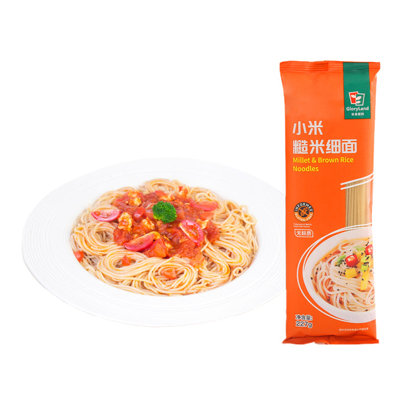 GloryLand Millet and brown rice noodles  Noodle breakfast for kids