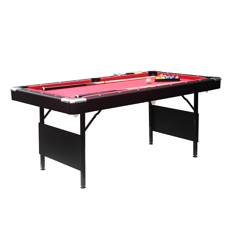 guanqiu 6' Pool Table (P161A200)   Collapsible storage pool table indoor sports entertainment