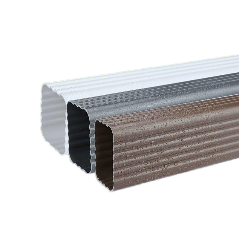 shunshui PVC square rainwater pipe, downspout. Square downspout for roof drainage(Please consult customer service for pricing)