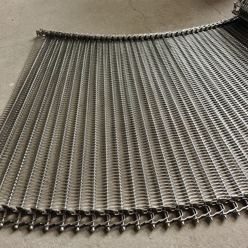 sanhe Spiral mesh belt  Stainless steel mesh belt, high-temperature resistant mesh belt