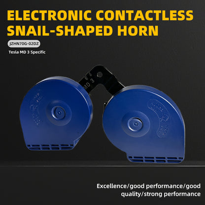 jingzuan JZHN70G-02DZ Electronic Non-Contact Snail-Shaped Horn Exclusive for Tesla Model 3  Car Horn