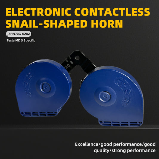 jingzuan JZHN70G-02DZ Electronic Non-Contact Snail-Shaped Horn Exclusive for Tesla Model 3  Car Horn