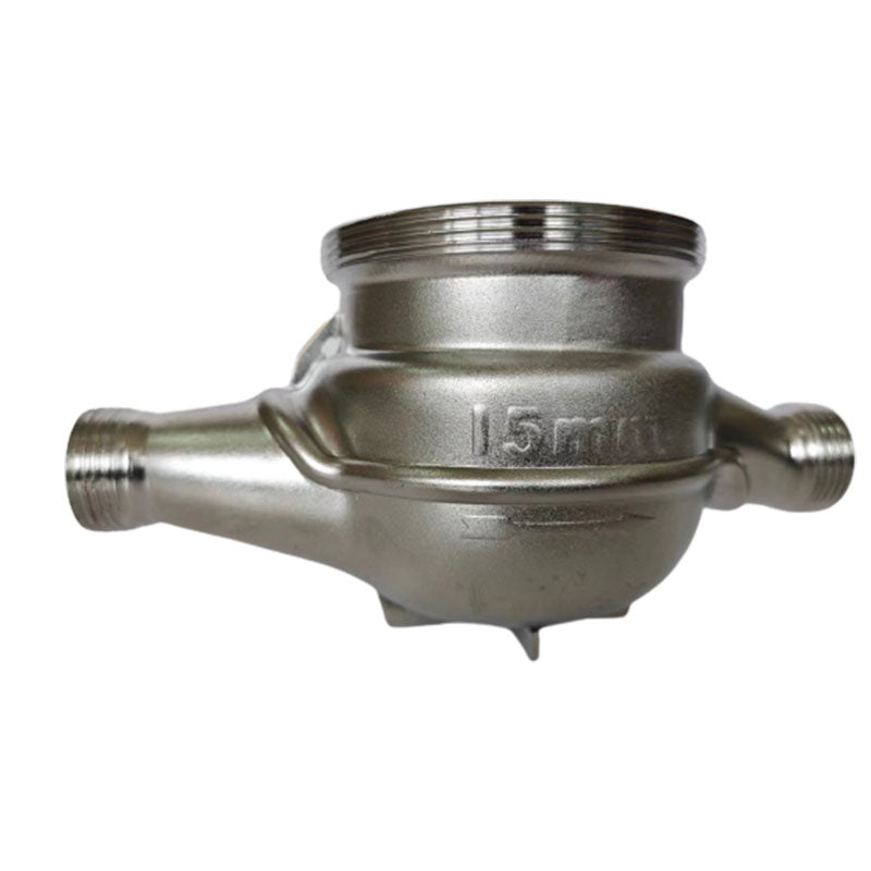 youlipu Water meter housing DN-15 made of stainless steel plate   Stainless steel clamp type water meter Stainless steel quick installation water meter