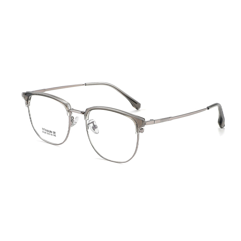 zhengbo Eyeglasses TR Metal Eyebrow 8169 Radiation protection Men and women myopia anti-fatigue