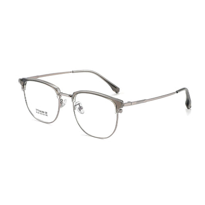 zhengbo Eyeglasses TR Metal Eyebrow 8169 Radiation protection Men and women myopia anti-fatigue