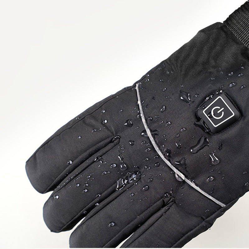 taiqi General purpose heating gloves with side zip   Men's and women's universal heating gloves for warmth and cold resistance