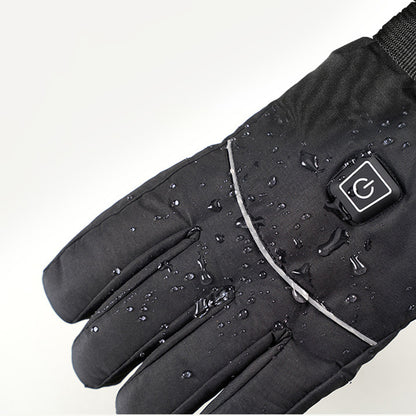 taiqi General purpose heating gloves with side zip   Men's and women's universal heating gloves for warmth and cold resistance