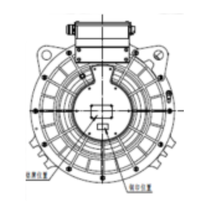Hexin New Energy Vehicle Motor Series- PM480 Series(Please consult customer service for pricing) permanent magnet synchronous motor efficiently Electric motor hybrid system