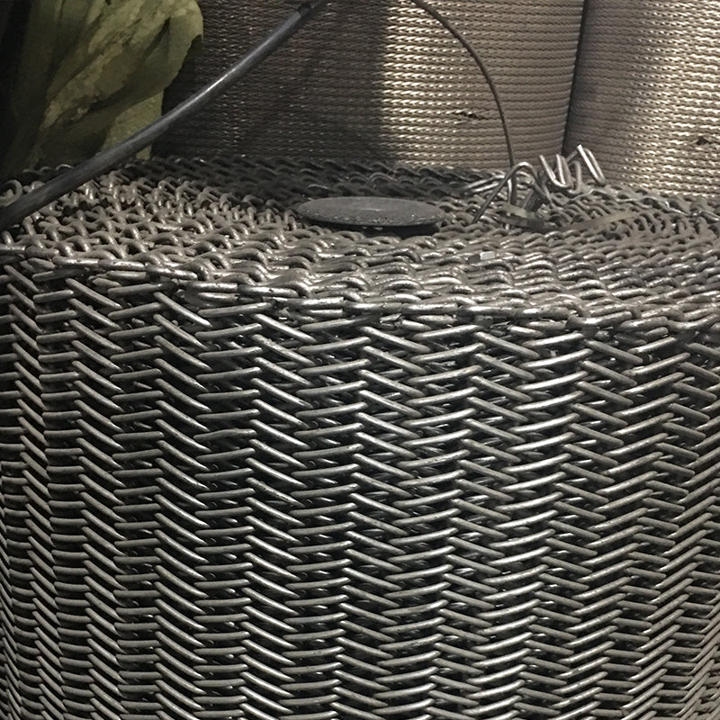 sanhe Mesh-shaped row dense row mesh belt  Stainless steel mesh belt, high-temperature resistant mesh belt