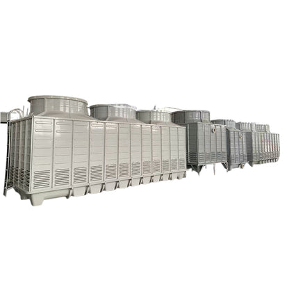 huadong  FP2, FP3, FPD, square counterflow 30t/h-2000t/h FRP cooling tower (can be assembled)(Please consult customer service for pricing)Thickened fiberglass countercurrent noise reduction cooling tower