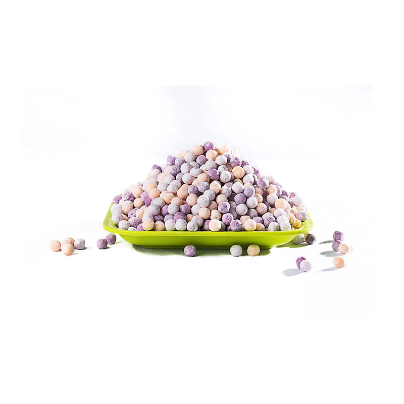 shali Pearl Tri-color Round Pearl Shape 500g/bag*20