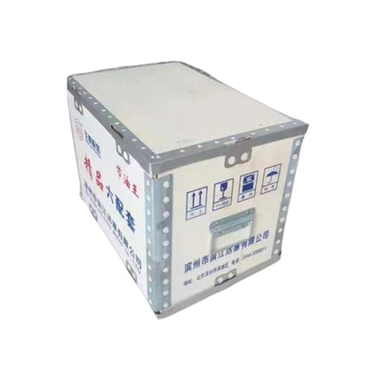 hongye Fumigation-free folding steel export crate with top and bottom iron tongue(Please consult customer service for pricing) Waterproof and moisture-proof wooden packing box
