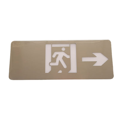 LINGDA Centralized power supply centralized control type emergency sign lighting 350*138*6mm  Fire exit light LED Fire emergency light