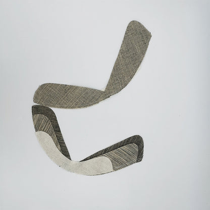 nanyan Garment accessories webbing NY-SHR561PRC Imported black carbon lining, imported horsetail lining, hemp lining