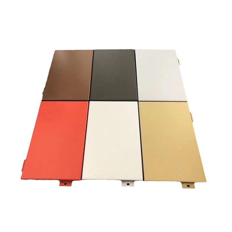 Hangwall Aluminum Veneer(Please consult customer service for pricing)  Perforated curtain wall decoration aluminum veneer