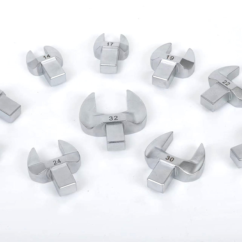 jinduo Opening series  Fixed open-ended head Torque spanner accessories Square open-ended head