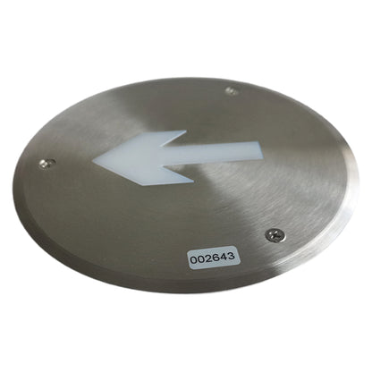 LINGDA Centralized power supply centralized control type emergency sign luminaire φ170  Buried evacuation light embedded safety exit beacon light