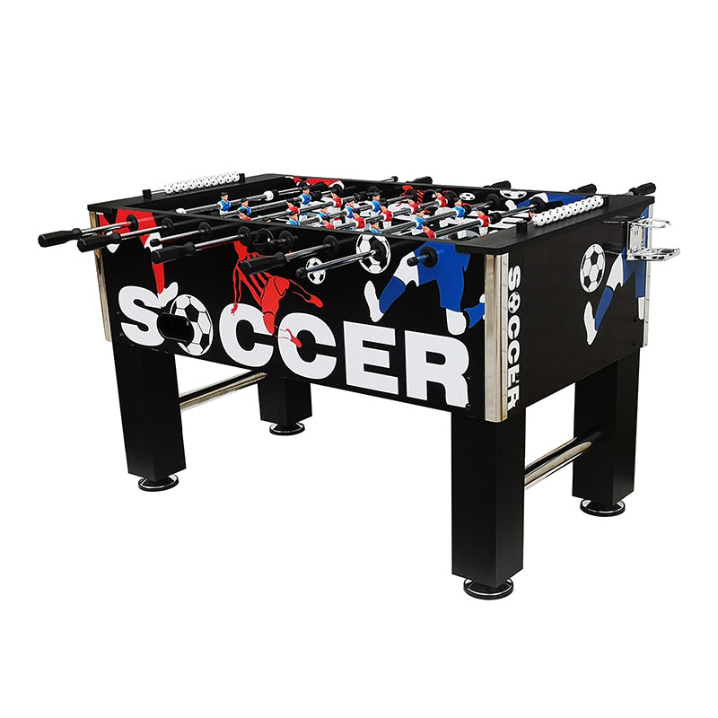 guanqiu Five-foot Soccer Table (F153B82-GQ3)  Parent-child interactive toys wooden children's table football machine