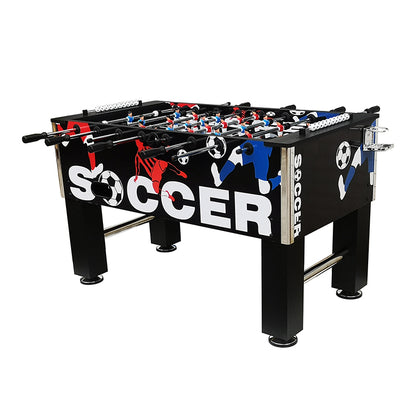 guanqiu Five-foot Soccer Table (F153B82-GQ3)  Parent-child interactive toys wooden children's table football machine