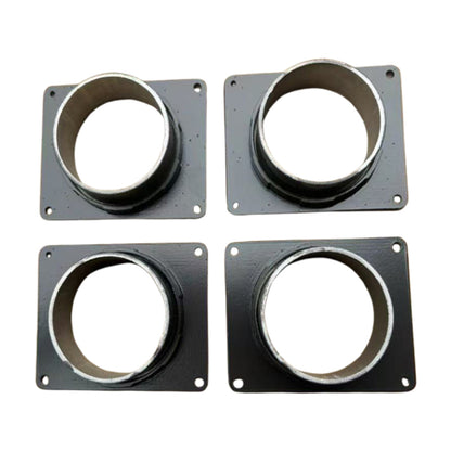 shunshui Downspout outlet of square rainwater pipe, downspout outlet of gutter. These roof drainage pipe fittings are leak-proof and resistant to aging(Please consult customer service for pricing)