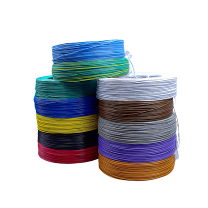 Haijinbo AWM1007 (80°C, 300V) PVC Insulated Wire For Internal Wiring of Electrical Equipment | Multiple Gauges Available