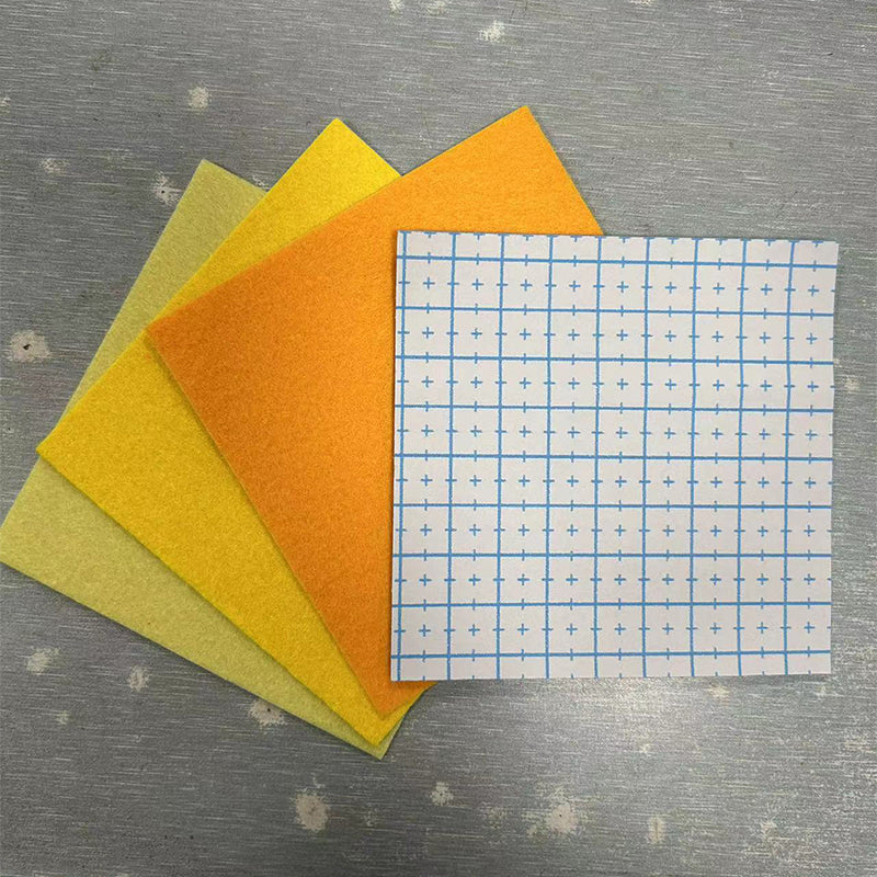 aierfeite Single-sided adhesive-backed nonwoven felt  Self-adhesive felt strip self-adhesive non-woven fabric