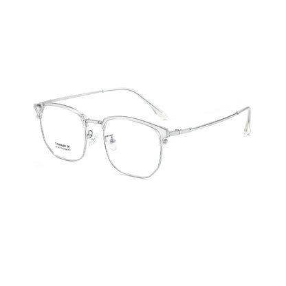 zhengbo Eyeglasses TR Metal Eyebrow 8136  Half frame Anti-blue light ultralight