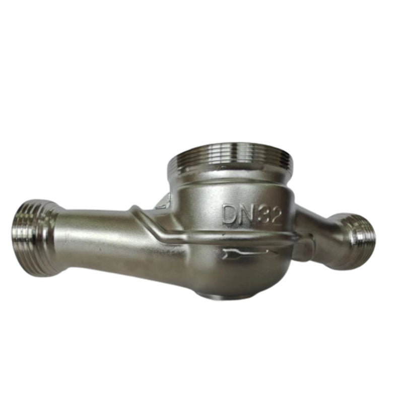 youlipu Water meter housing DN-32 made of stainless steel plate  Horizontal rotor type quick installation water meter