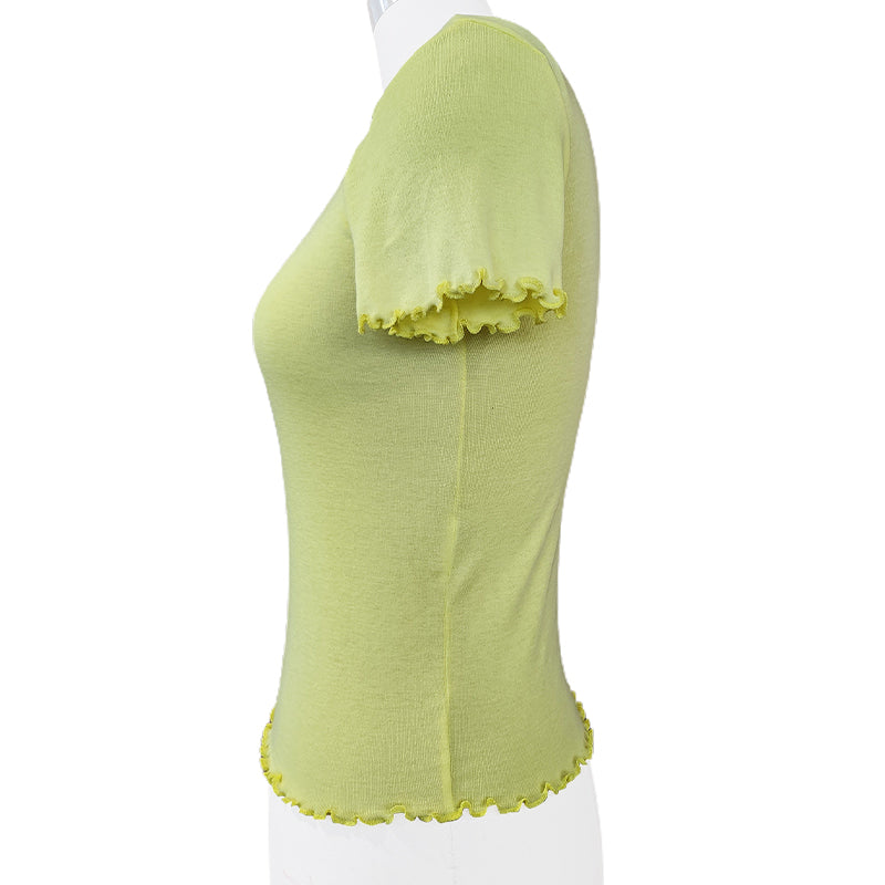 kuailefeng Ladies knitted T-shirt