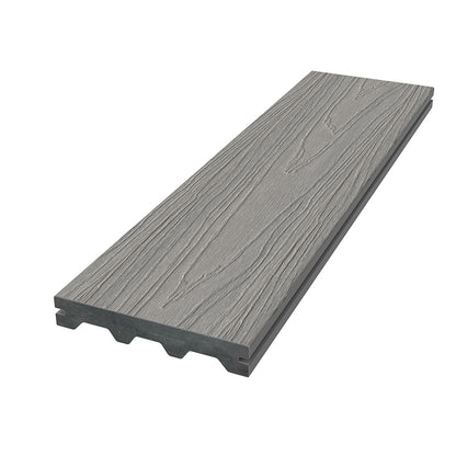 sentai  Co-extruded solid semi-covered flooring  Outdoor plastic wood floor non-slip