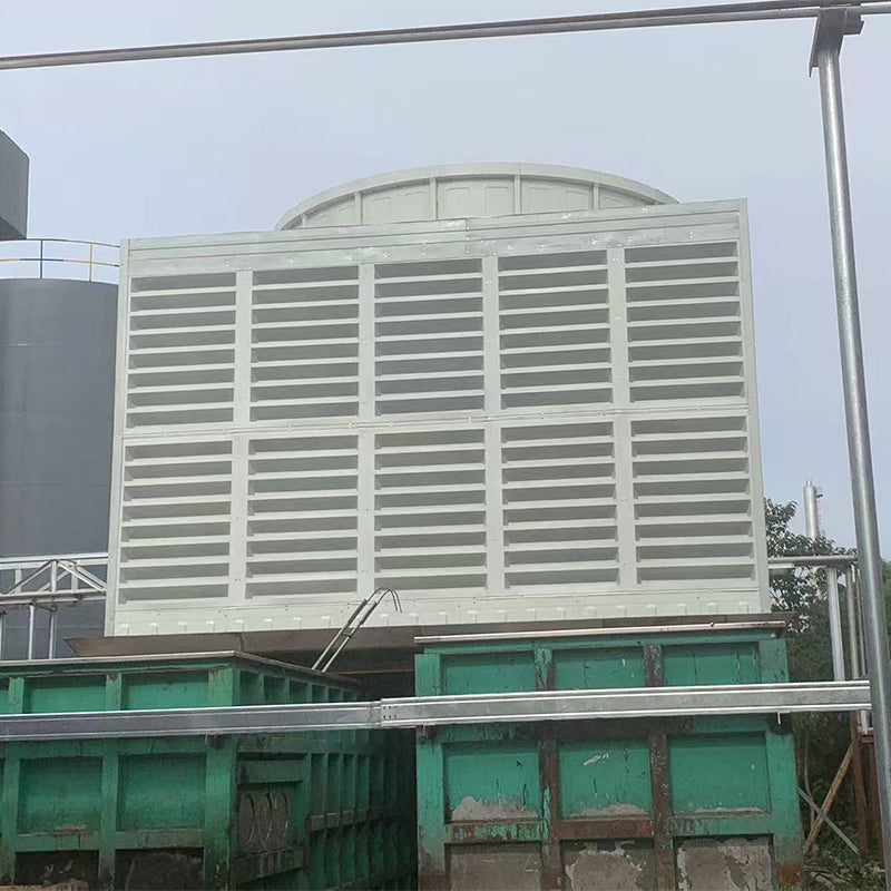 huadong  HT1, HT2, HTD, square cross-flow 50t/h-1200t/h glass fiber reinforced plastic cooling tower (can be more than one assembly)(Please consult customer service for pricing)  Industrial FRP cold water tower