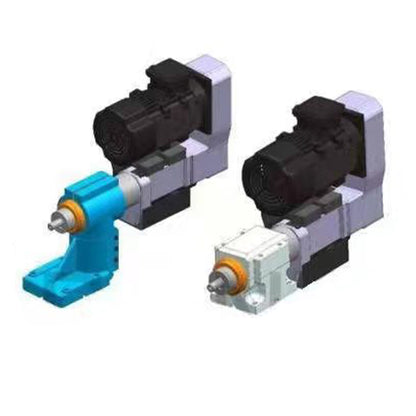 jinlin Machine tool accessories  Power head parallel fixture servo horizontal installation base parallel base bracket aluminum seat