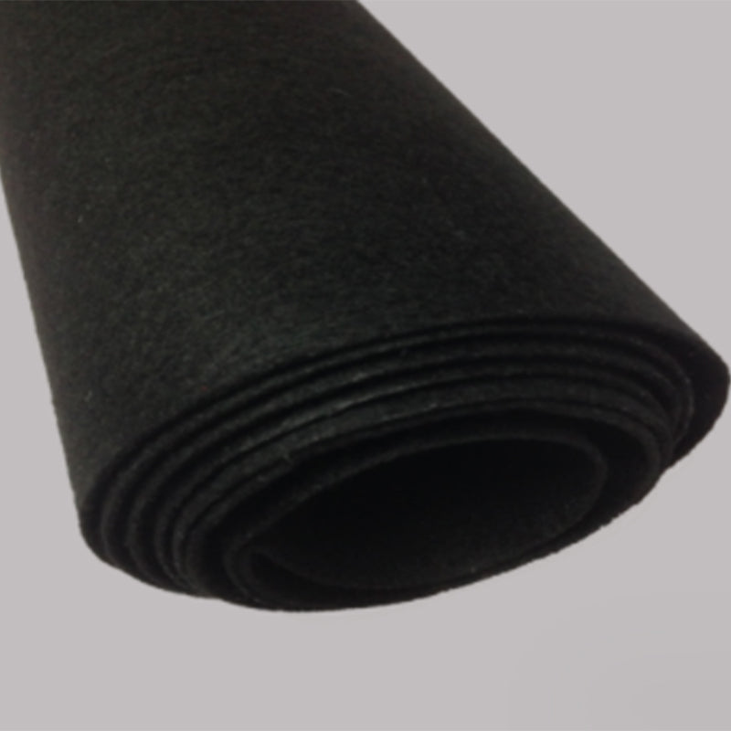 aierfeite Black nonwoven felt  Felt fabric thickened felt fabric