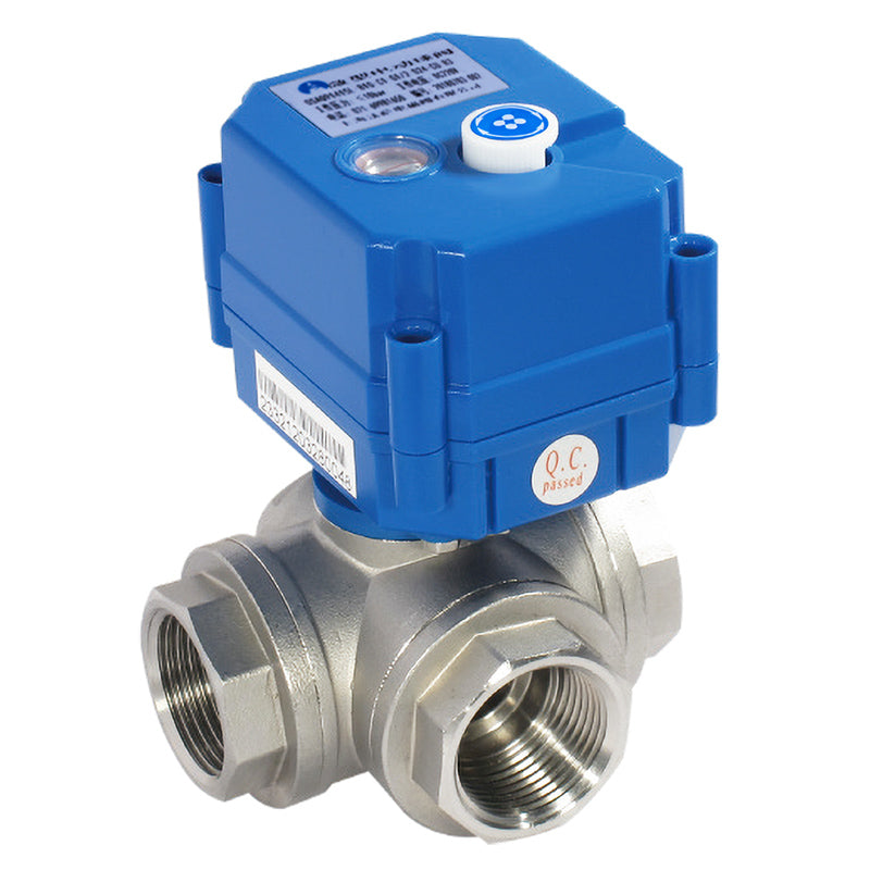 wosa OSAWQ914/15 Series Miniature Electric Three-way Ball Valve(Please consult customer service for pricing)