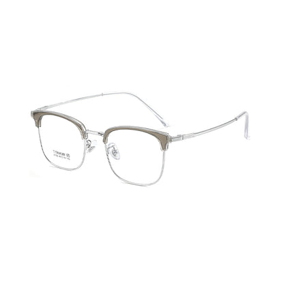 zhengbo Eyeglasses TR Metal Eyebrow 8158 Radiation protection Men and women myopia anti-fatigue