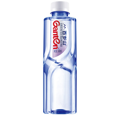 yongxiao Baisuishan Natural Mineral Water 348ml*24  Drinking water containing metasilicic acid natural healthy small bottles of drinking water