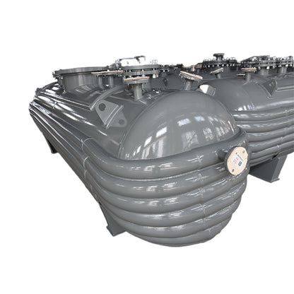Chinaite  Lined Horizontal Storage Tank with External Coil Heavy-Duty Corrosion  Acid Alkali Resistant(Please consult customer service for pricing)