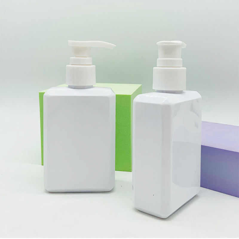 zhengxing PET Bottle (Flat Bottle) 150ml/108.2*63.4*35  Household toiletries Bottled separately Press type shampoo bottle Large capacity household lotion bottle
