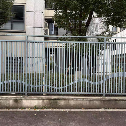 Hengze Wrought Iron Fence Railing Outdoor Courtyard Guardrail  Anti-Theft & Anti-Climbing Design(Please consult customer service for pricing)