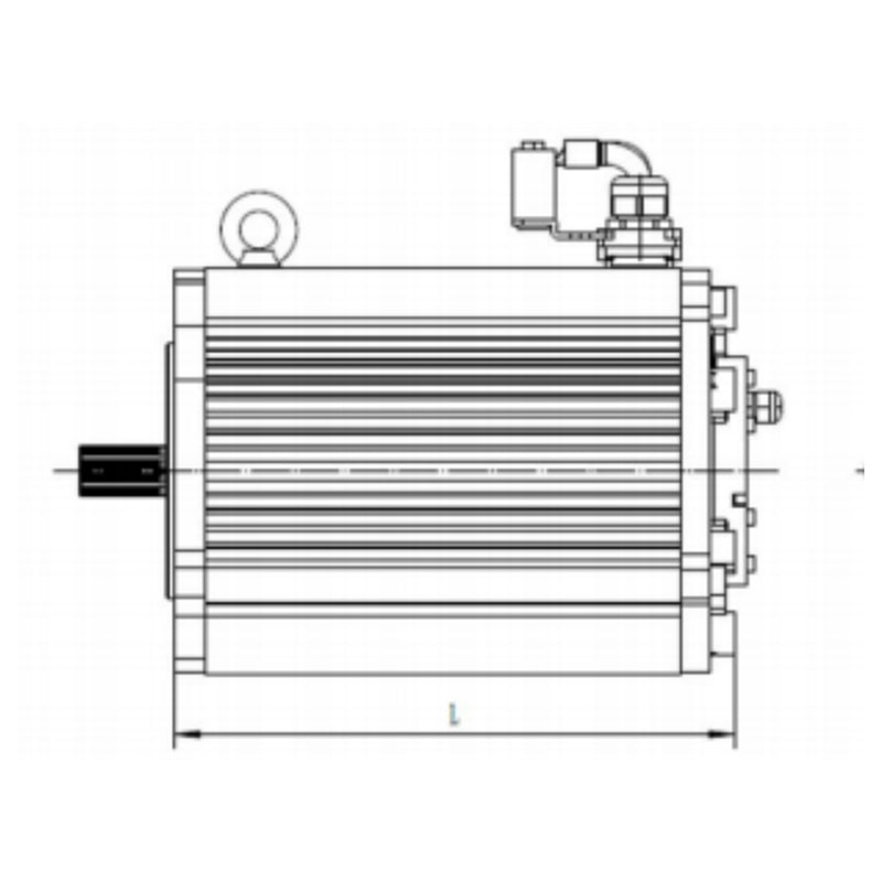 Hexin New Energy Vehicle Motor Series-PM175 Series(Please consult customer service for pricing) Three-phase torque motor Winding equipment axial centrifugal