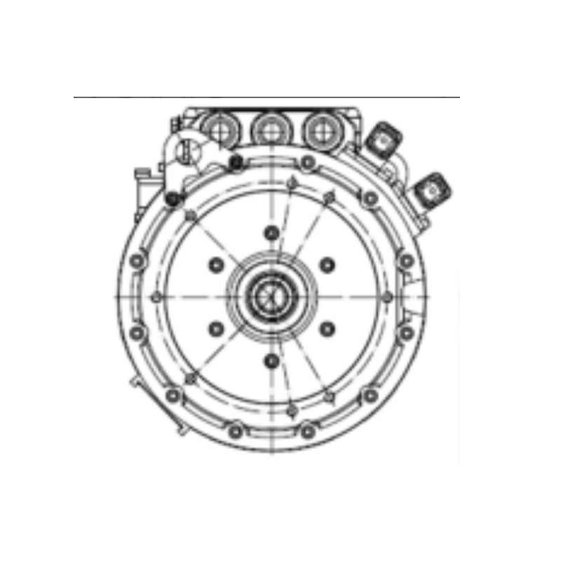 Hexin  New Energy Vehicle Motor Series- PM204 Series(Please consult customer service for pricing) alternating current motor new energy power Motor assembly