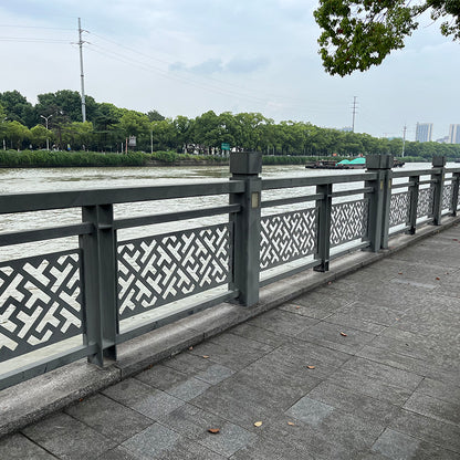 yinweite YWT-HD-4 Power bridge railing(Please consult customer service for pricing)  Outdoor railings outside the household fence fence aluminum fence handrail