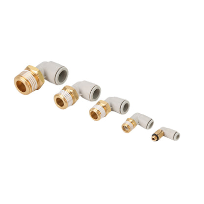 youboli Male Straight Thread  SMC air gas pipe L-bend connector
