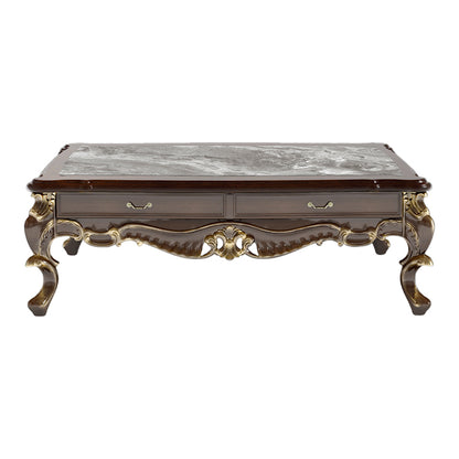 yazhen Palace large square coffee table-Palace square coffee table-New large palace three to one sofa  European luxury European living room sofa
