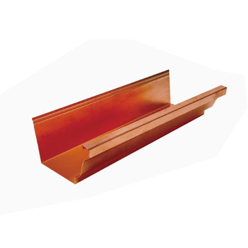 shunshui Pure copper gutter water trough, which is leak-proof and resistant to aging, serves as a roof drainage pipe fitting(Please consult customer service for pricing)