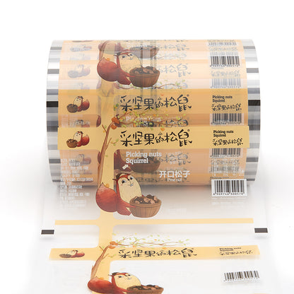 jiucai Nut Wrap(Please consult customer service for pricing)  PET membrane composite membrane food roll membrane