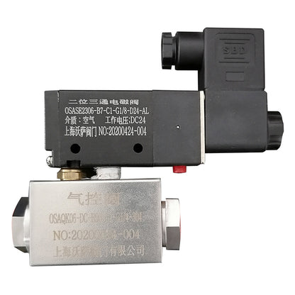 wosa OSAQK Series Miniature High Pressure Integrated Pneumatic on-off Valve(Please consult customer service for pricing)