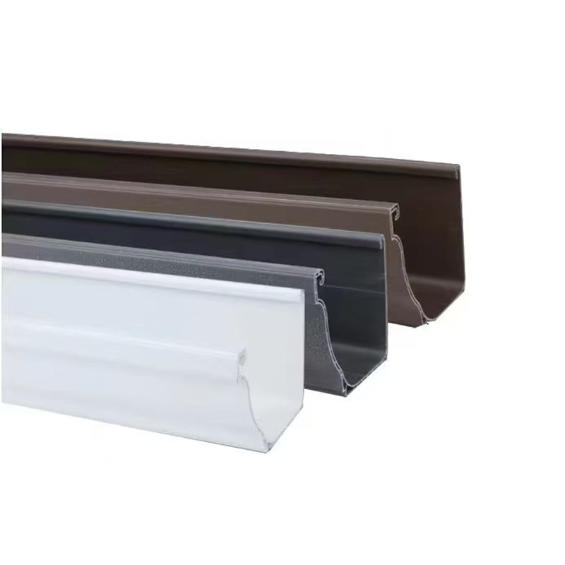 shunshui PVC eaves gutter, eaves trough. It is used for the drainage of the eaves of villas(Please consult customer service for pricing)