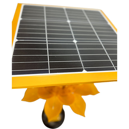 XM Nwet TC Graphene Shimmering Lotus Lamp H102(50W)570*570*500 Outdoor Waterproof Sensor solar panel eco-friendly Minimum order quantity: 1000 pieces